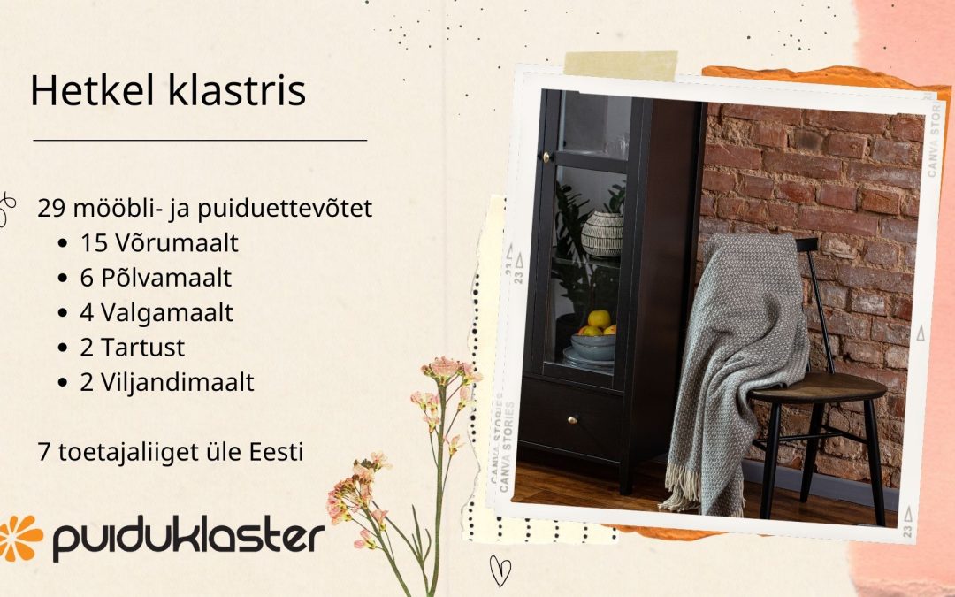 Kagu-Eesti Puiduklaster laieneb